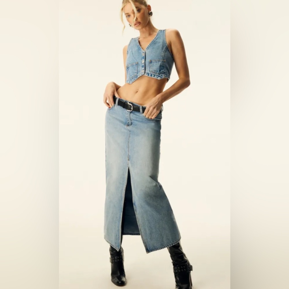Abrand jeans 99 Low Maxi Skirt Sylvie size XS